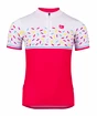 Kinder fietsshirt Etape  RIO pink/white