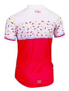 Kinder fietsshirt Etape  RIO pink/white