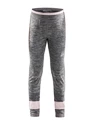 Kinder onderbroek Craft  Fuseknit Comfort Junior grey/pink