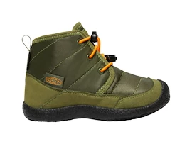 Kinder outdoorschoenen Keen Howser II Chukka Wp Capulet Olive/Russet Orange