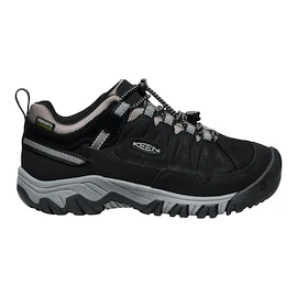 Kinder outdoorschoenen Keen IV Low WP Black/Steel grey