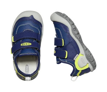 Kinder outdoorschoenen Keen Knotch Hollow Ds Blue Depths/Evening Primrose  US 8