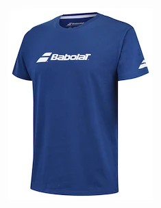 Kinder T-shirt Babolat  Exercise Babolat Tee Boy Sodalite Blue 6 - 8 jaar