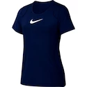 Kinder T-shirt Nike  Pro Top SS Blue M