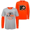 Kinder T-shirts Outerstuff NHL Two-Way Forward 3-in-1 T-shirts voor kinderen Philadelphia Flyers