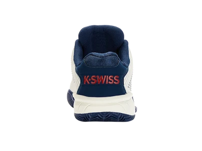 Kinder tennisschoenen K-Swiss  Hypercourt Express 2 HB Blanc/Blue Opal