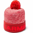 Kindermuts Under Armour  Gametime Pom Beanie red