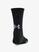 Kindersokken Under Armour  3pk Crew Yth-BLK