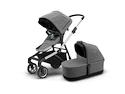 Kinderwagen Thule Sleek Aluminum/Gray Melange