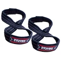 Lifting straps Power System  Lifting Straps Figure 8 Silové Popruhy Trhačky Červené L/XL