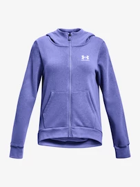 Meisjes hoodie Under Armour Rival Fleece LU FZ Hoodie-BLU