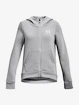 Meisjes hoodie Under Armour  Rival Fleece LU FZ Hoodie-GRY