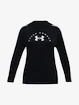 Meisjes hoodie Under Armour  Tech Graphic LS Hoodie-BLK