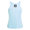 Meisjes T-shirt adidas  Girls Match Tank Aqua 140 cm