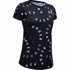 Meisjes T-shirt Under Armour Live Printed Wm Ss T-Shirt