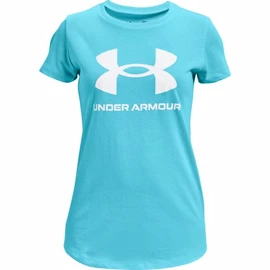 Meisjes T-shirt Under Armour Live Sportstyle Graphic SS Opal