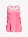 Meisjes tanktop Under Armour  Knockout Tank-PNK