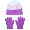 Meisjeshandschoenen Under Armour  Beanie Glove Combo purple