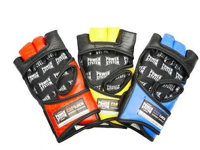 MMA handschoenen Power System  Grapplingové Rukavice Katame Evo Modré L/XL