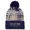 Muts CCM Holiday Pom Knit A Navy Senior