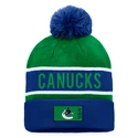 Muts Fanatics  Authentic Pro Game & Train Cuffed Pom Knit Vancouver Canucks