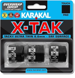 Overgrip Karakal X-Tak Overgrip 3er Black