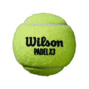 Padelballen Wilson  Padel X3 Speed Ball Yellow