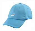 Pet Babolat  Pure Logo Cap Junior Cyan Blue