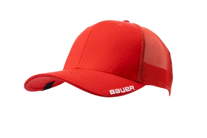 Pet Bauer  Team Mesh Snapback Red