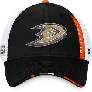 Pet Fanatics Draft Caps  Authentic Pro Draft Structured Trucker-Podium Anaheim Ducks