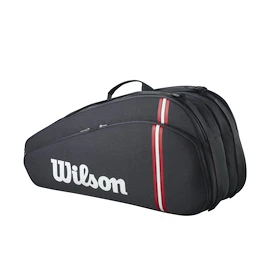 Rackettas Wilson Tour 6PK Racket Bag 2025 Black