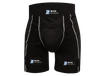 Short met kruisbeschermer Blue Sports  Black Senior