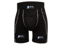 Short met kruisbeschermer Blue Sports  Black Senior