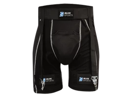 Short met kruisbeschermer Blue Sports Compression Senior