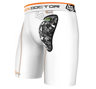 Short met kruisbeschermer Shock Doctor  AirCore Hard Cup Youth S, Zwart