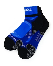 Sokken Karakal Socks Quad Density X4 Ankle Blue/Black-41-47