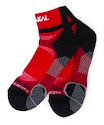 Sokken Karakal  Socks Quad Density X4 Ankle Red/Black-41-47