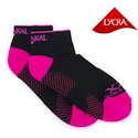 Sokken Karakal  Socks X2+ Female Trainer Black/Pink-36-41