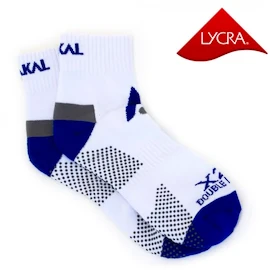 Sokken Karakal Socks X2+ Men Ankle White/Navy-41-47