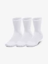 Sokken Under Armour  3-Maker 3pk Mid-Crew-WHT