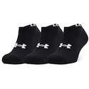 Sokken Under Armour  Core No Show 3Pk-BLK  XL