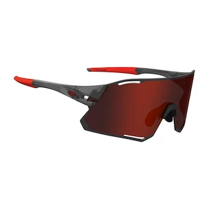 Sportbril Tifosi  Rail Race Satin Vapor Clarion Red/Clear