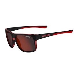 Sportbril Tifosi Swick Satin Black/Crimson Smoke Red