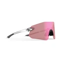 Sportbril Tifosi  Vogel SL Crystal Clear Pink Mirror