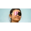 Sportbril Tifosi  Vogel SL Crystal Clear Pink Mirror