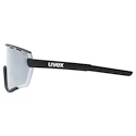 Sportbril Uvex  Sportstyle 236 Set Black Mat/Mirror Silver (Cat. 3) + Clear (Cat. 0)