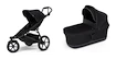 Sportieve kinderwagen Thule Urban Glide 3 Black + Bassinet Black