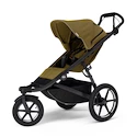 Sportieve kinderwagen Thule Urban Glide 3 Nutria green + Bassinet Soft beige SET 7in1