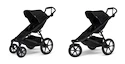 Sportieve kinderwagen Thule Urban Glide 3 + Thule Urban Glide 4-wheel Black