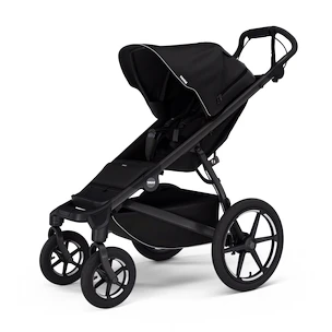 Stadswandelwagen Thule Urban Glide 4-wheel Black + Bassinet Soft beige SET 7in1